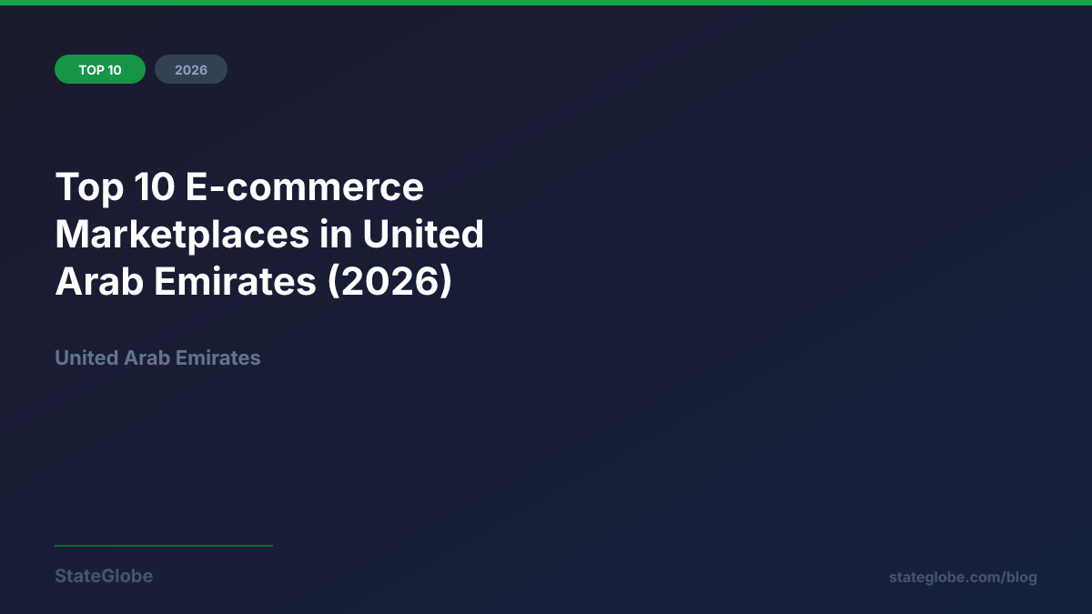 Top 10 E-commerce Marketplaces in United Arab Emirates (2026)