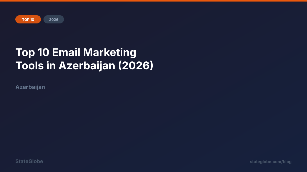 Top 10 Email Marketing Tools in Azerbaijan (2026)