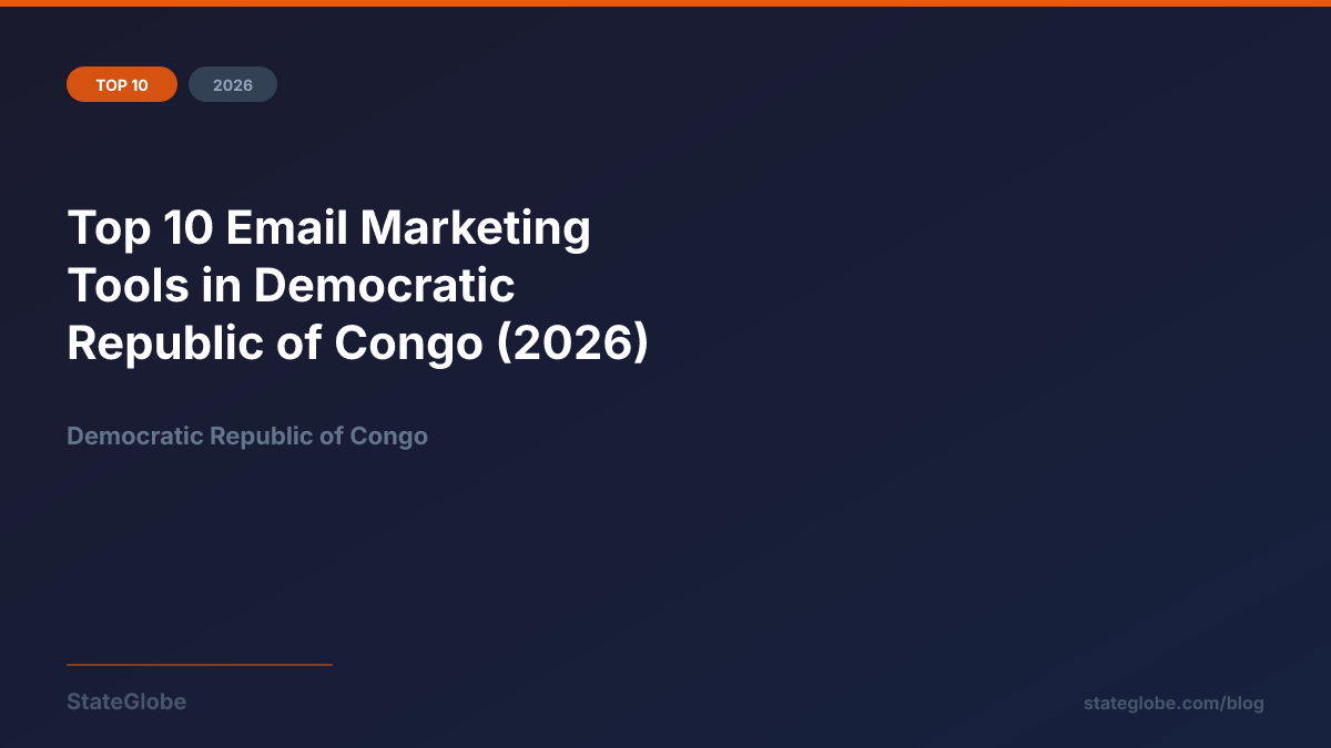 Top 10 Email Marketing Tools in Democratic Republic of Congo (2026)