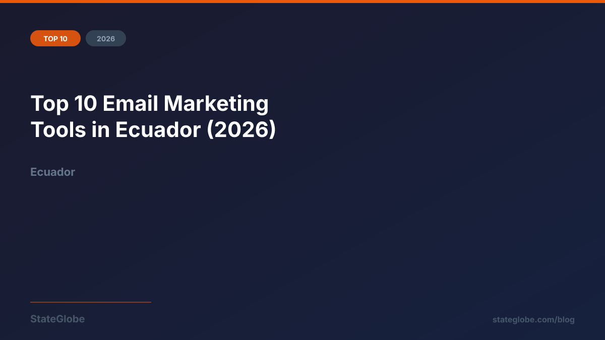 Top 10 Email Marketing Tools in Ecuador (2026)