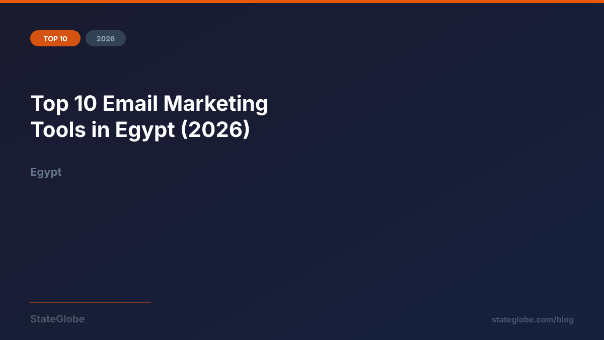 Top 10 Email Marketing Tools in Egypt (2026)