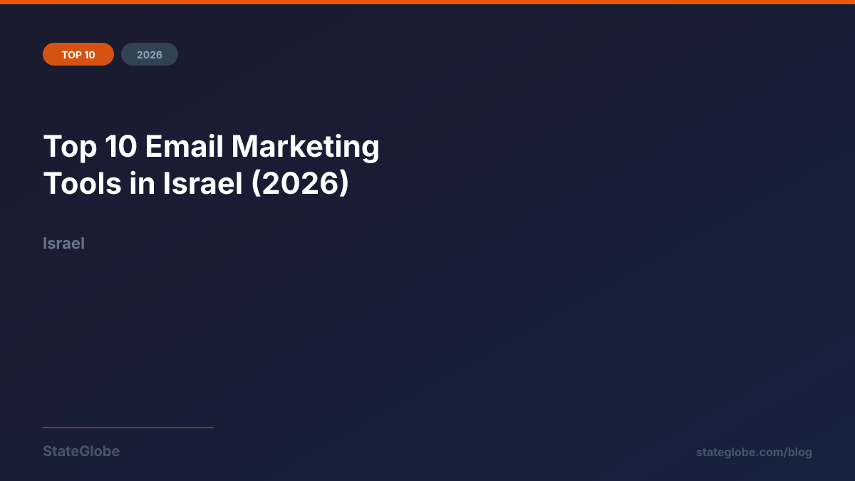 Top 10 Email Marketing Tools in Israel (2026)