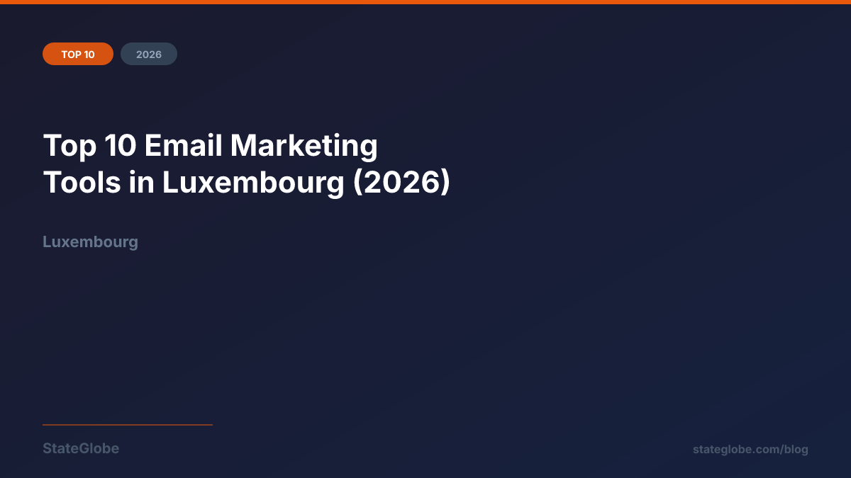 Top 10 Email Marketing Tools in Luxembourg (2026)