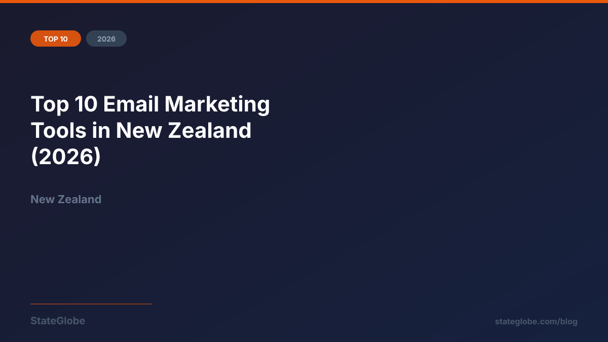 Top 10 Email Marketing Tools in New Zealand (2026)