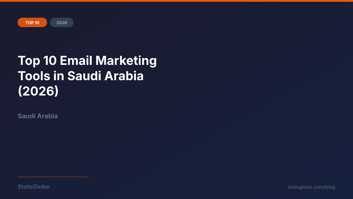 Top 10 Email Marketing Tools in Saudi Arabia (2026)