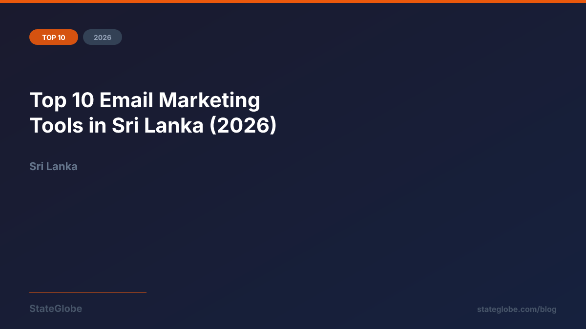 Top 10 Email Marketing Tools in Sri Lanka (2026)