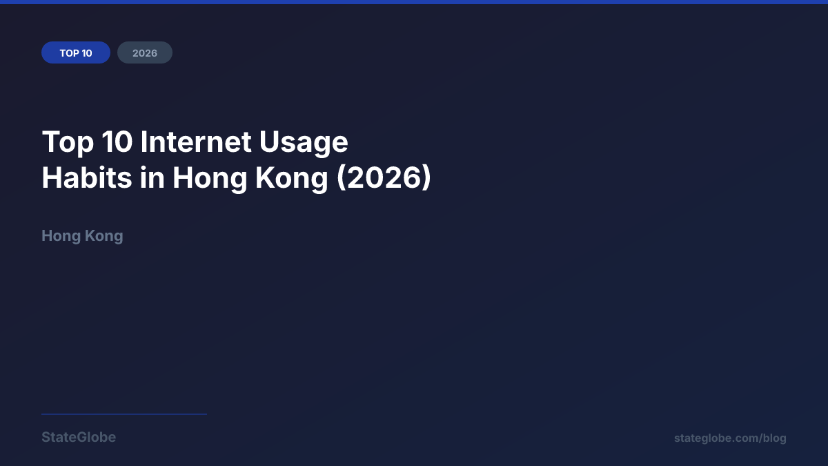 Top 10 Internet Usage Habits in Hong Kong (2026)