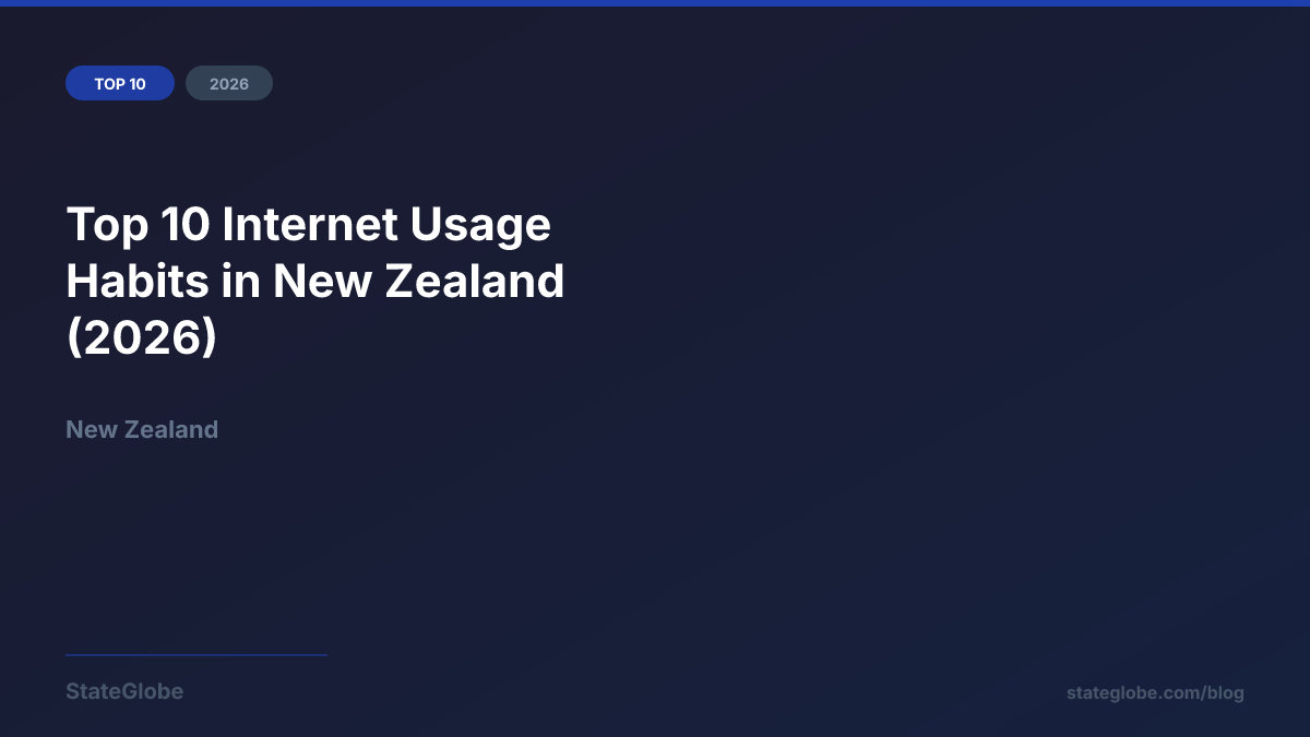 Top 10 Internet Usage Habits in New Zealand (2026)