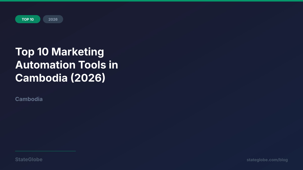 Top 10 Marketing Automation Tools in Cambodia (2026)