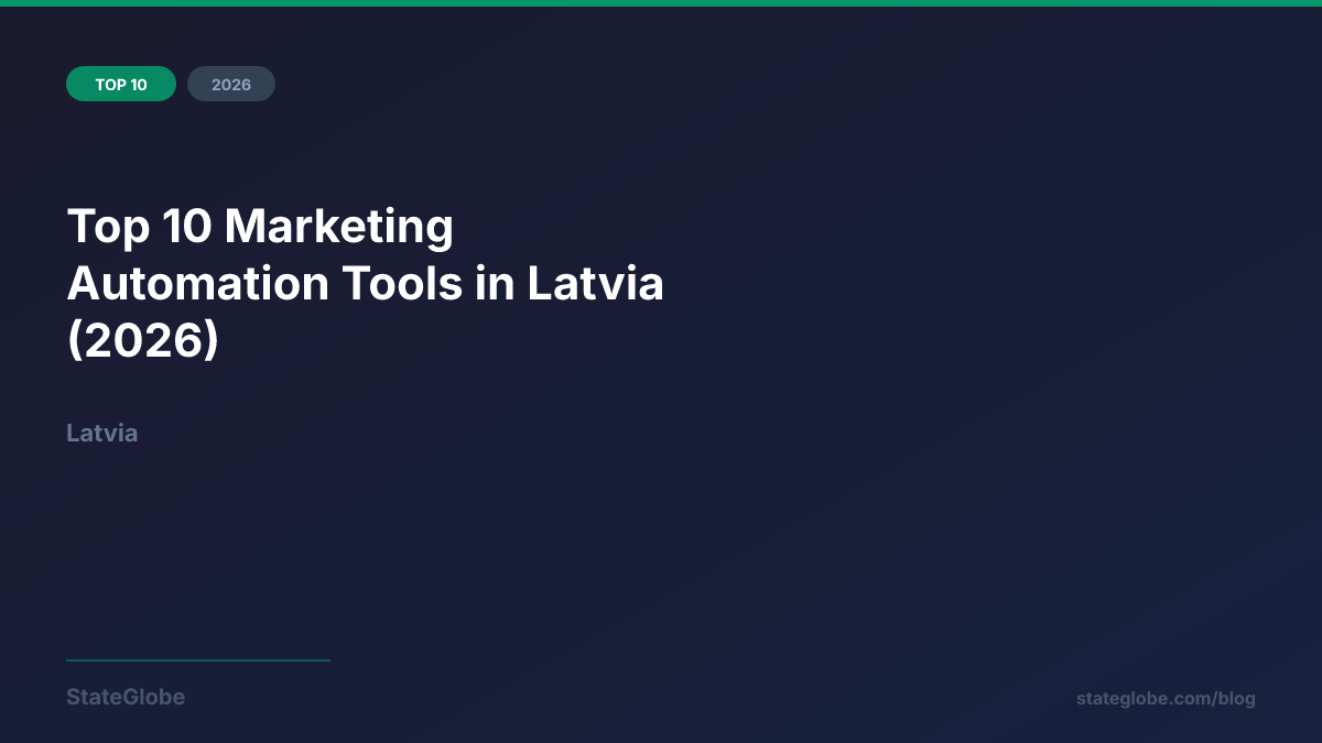 Top 10 Marketing Automation Tools in Latvia (2026)
