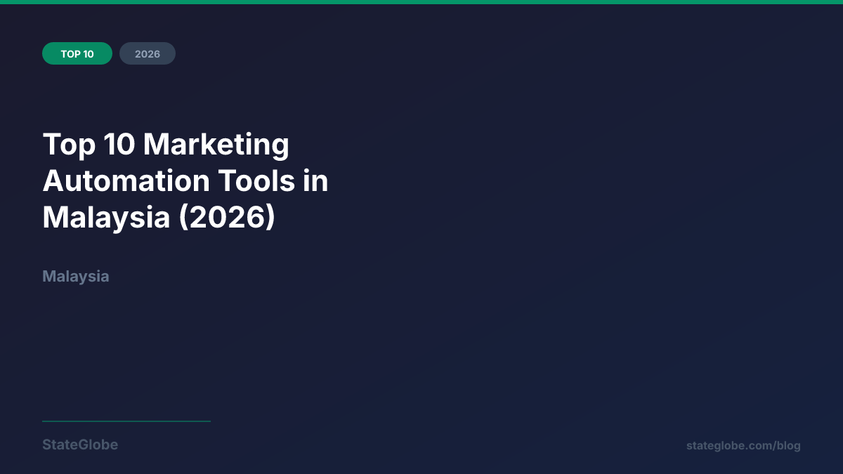 Top 10 Marketing Automation Tools in Malaysia (2026)