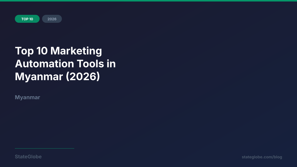 Top 10 Marketing Automation Tools in Myanmar (2026)