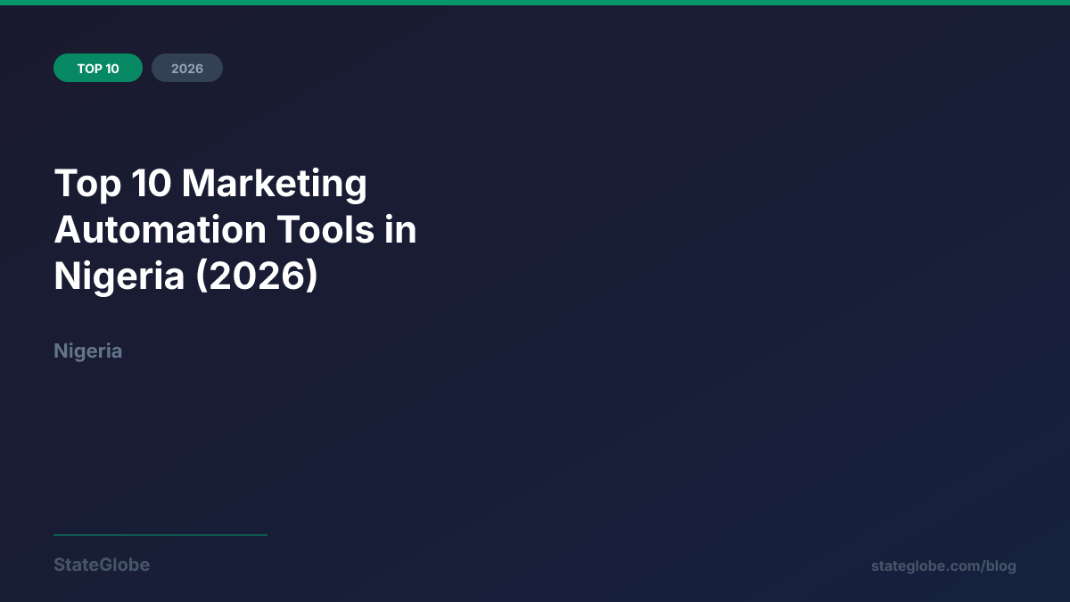 Top 10 Marketing Automation Tools in Nigeria (2026)