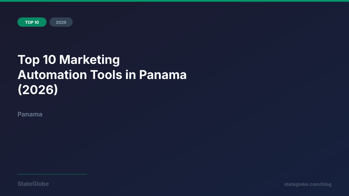 Top 10 Marketing Automation Tools in Panama (2026)