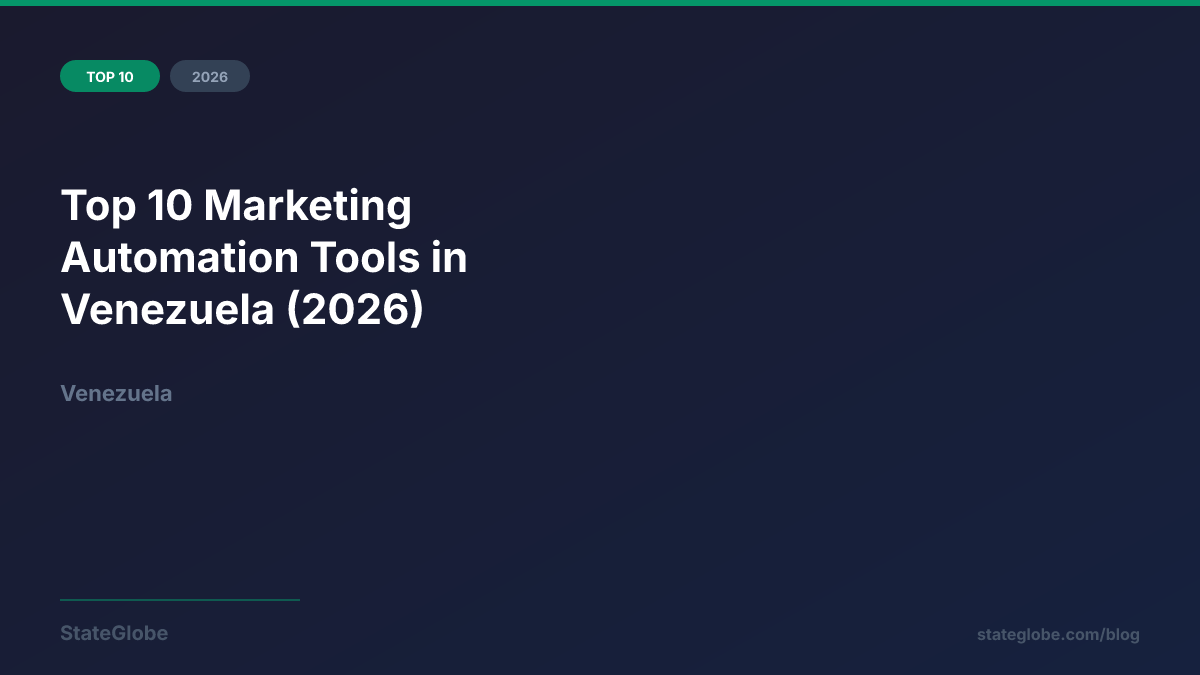 Top 10 Marketing Automation Tools in Venezuela (2026)