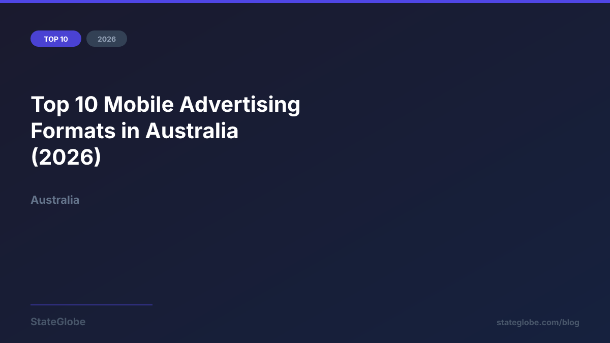 Top 10 Mobile Advertising Formats in Australia (2026)