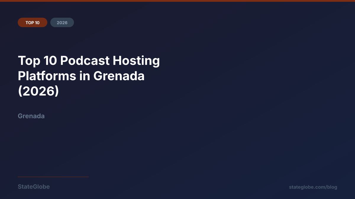 Top 10 Podcast Hosting Platforms in Grenada (2026)