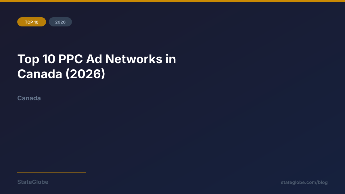Top 10 PPC Ad Networks in Canada (2026)