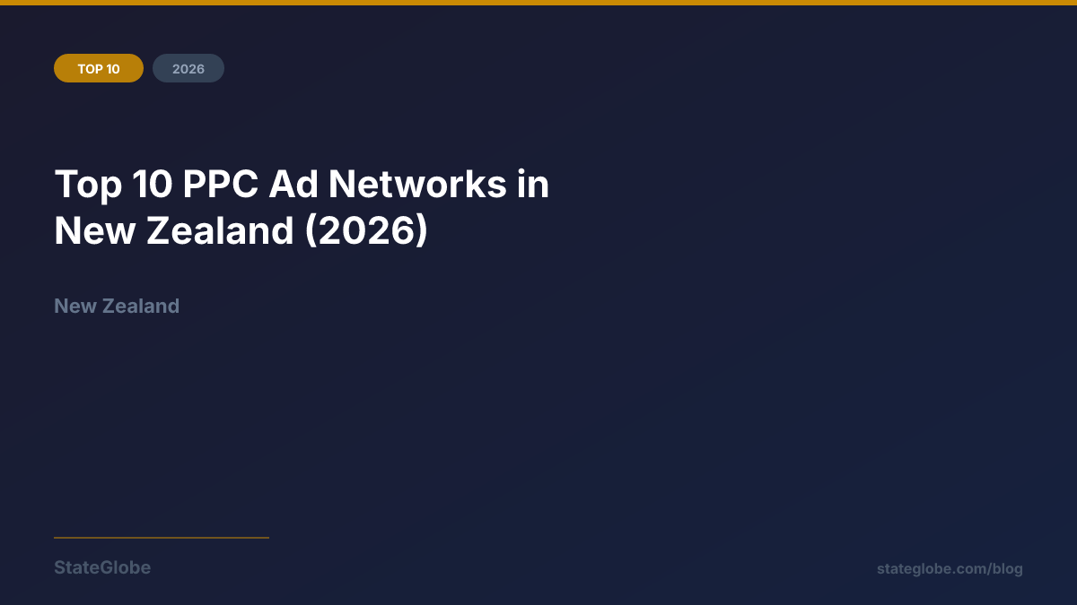 Top 10 PPC Ad Networks in New Zealand (2026)
