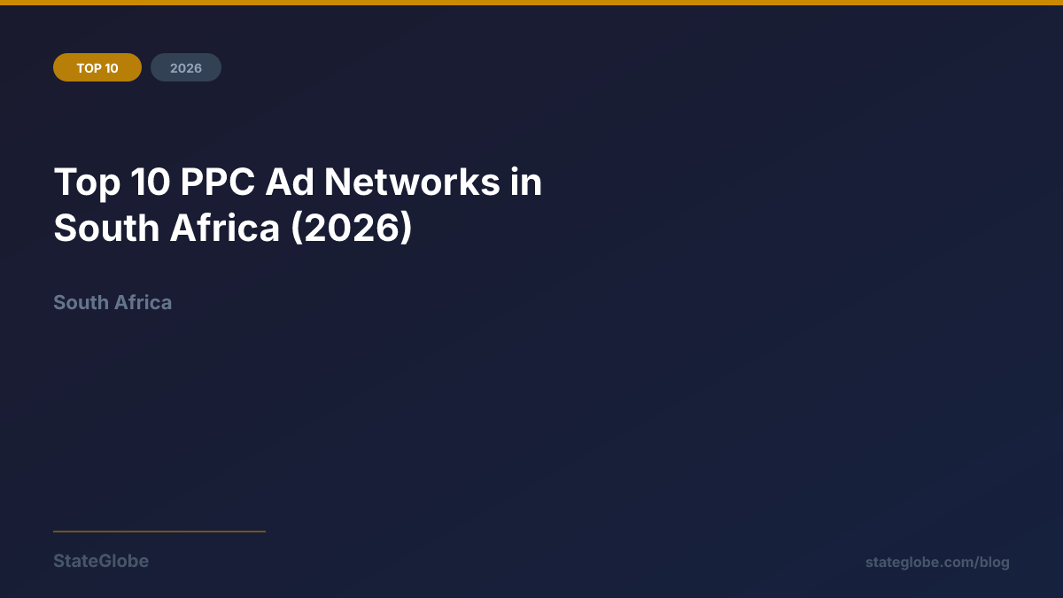 Top 10 PPC Ad Networks in South Africa (2026)