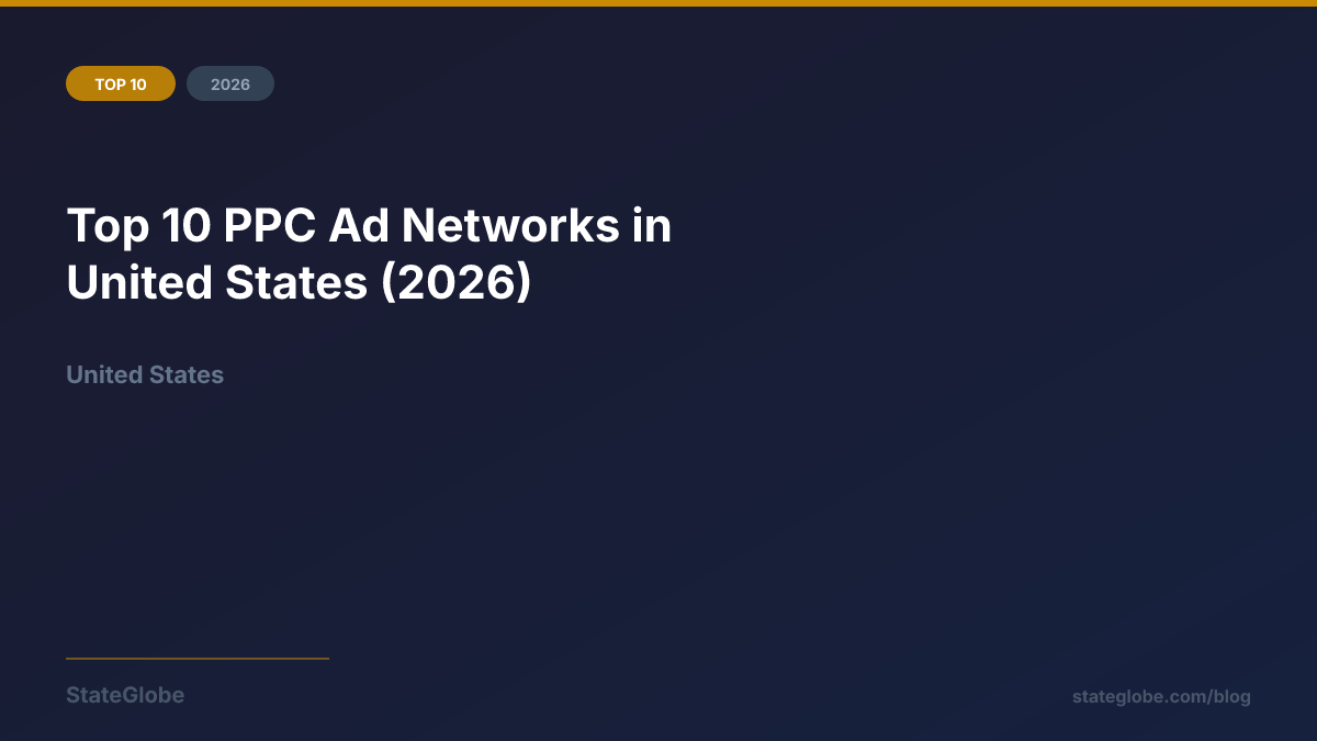 Top 10 PPC Ad Networks in United States (2026)