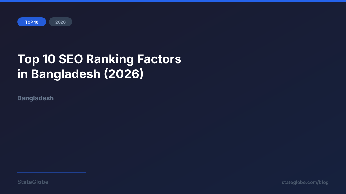 Top 10 SEO Ranking Factors in Bangladesh (2026)