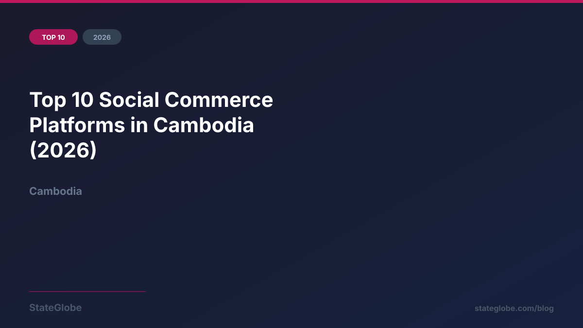 Top 10 Social Commerce Platforms in Cambodia (2026)