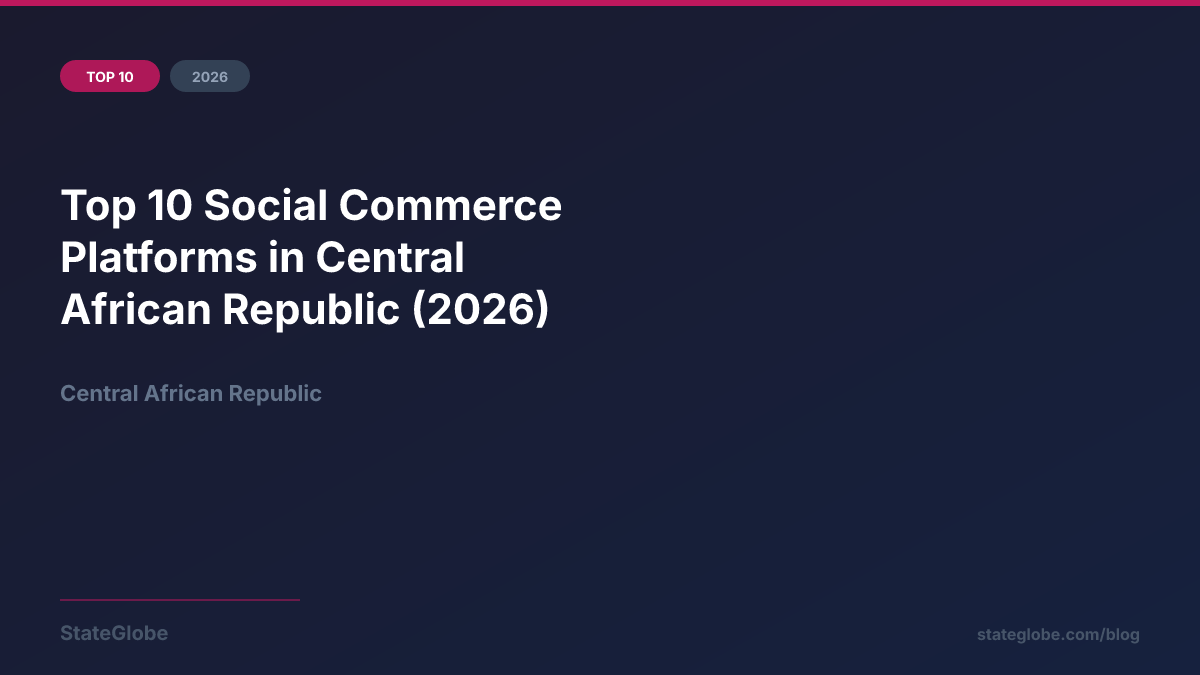 Top 10 Social Commerce Platforms in Central African Republic (2026)
