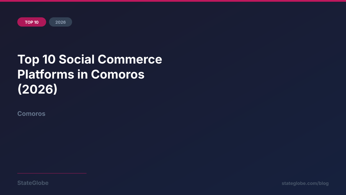 Top 10 Social Commerce Platforms in Comoros (2026)