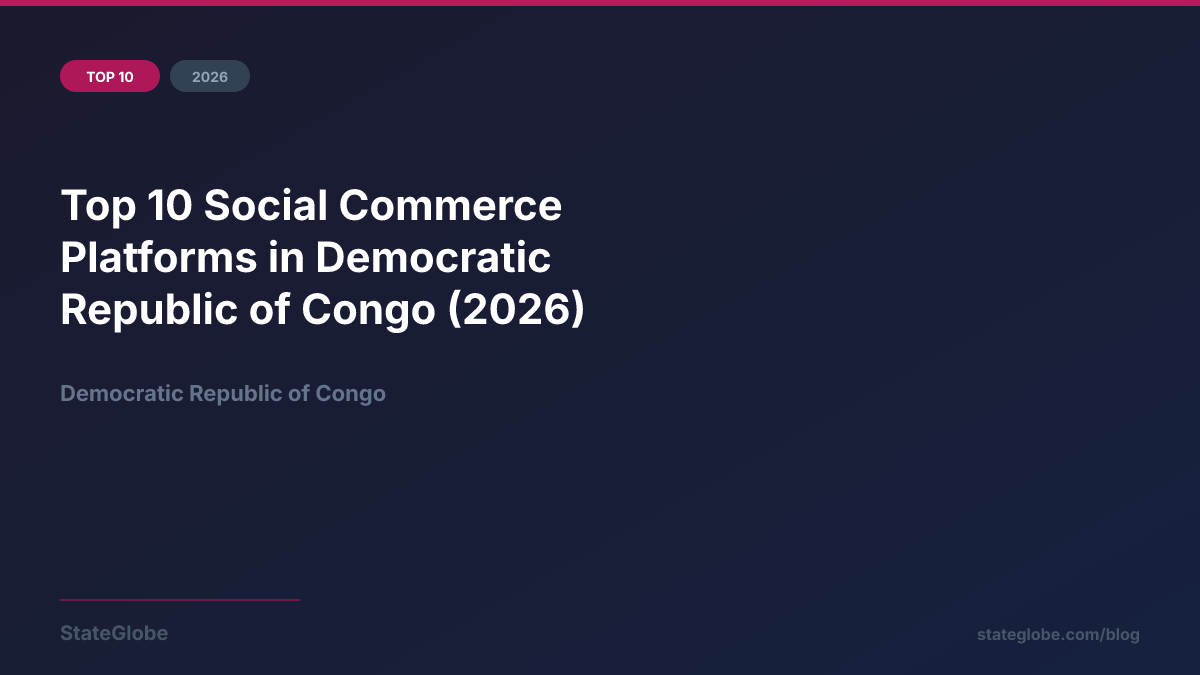 Top 10 Social Commerce Platforms in Democratic Republic of Congo (2026)