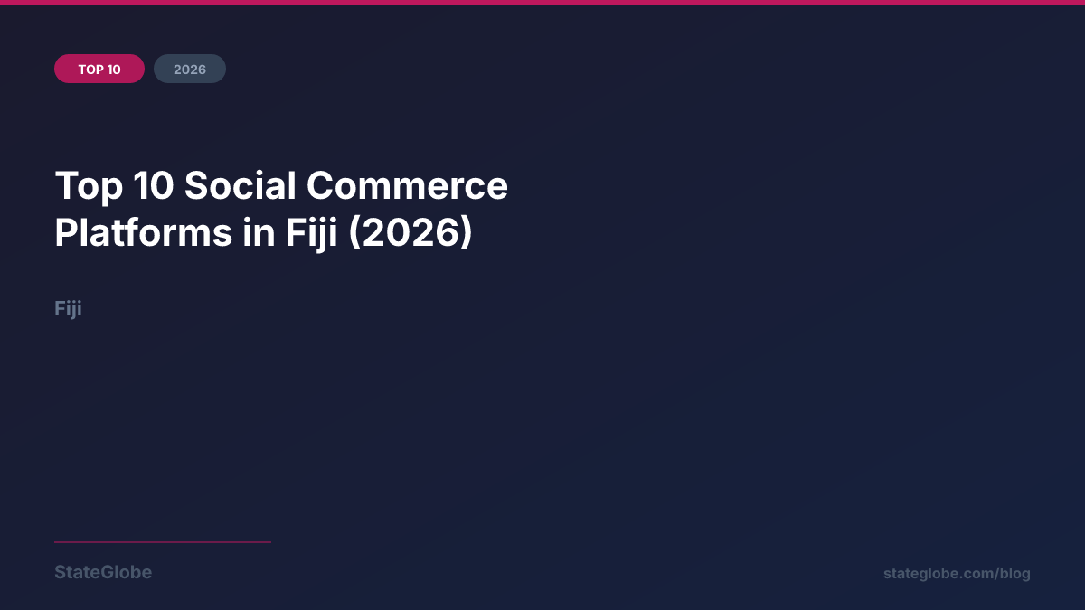Top 10 Social Commerce Platforms in Fiji (2026)
