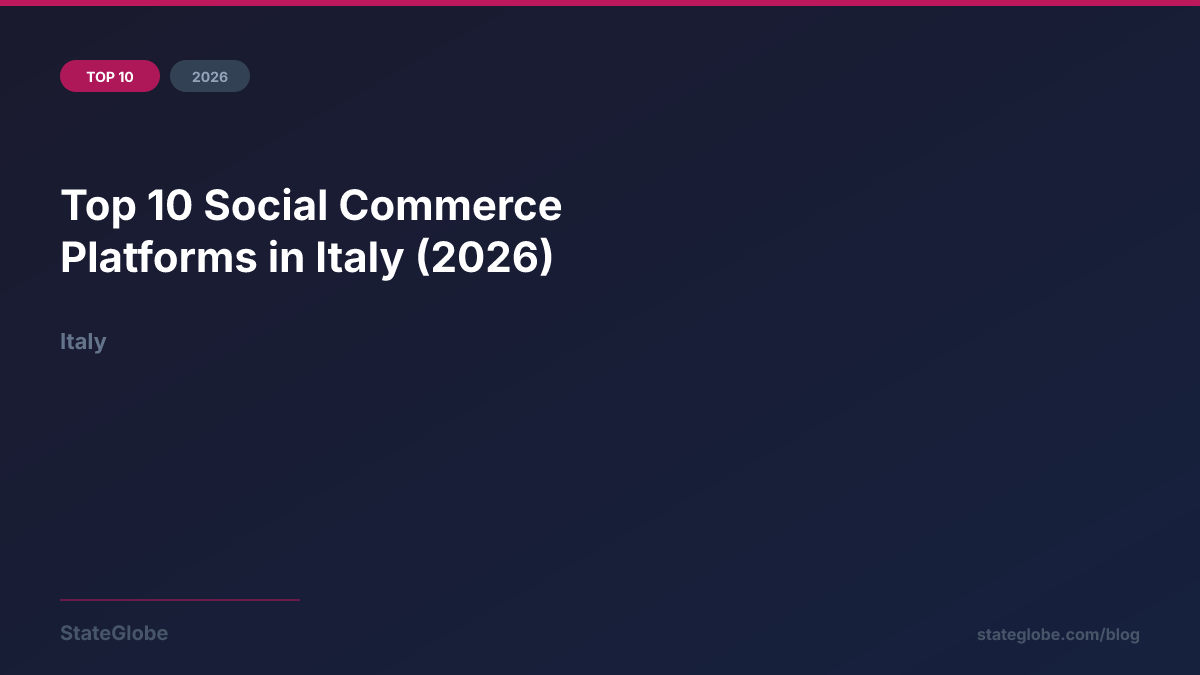 Top 10 Social Commerce Platforms in Italy (2026)