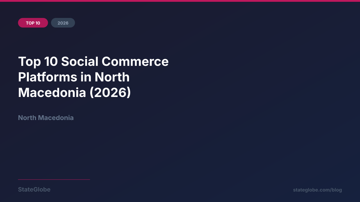 Top 10 Social Commerce Platforms in North Macedonia (2026)
