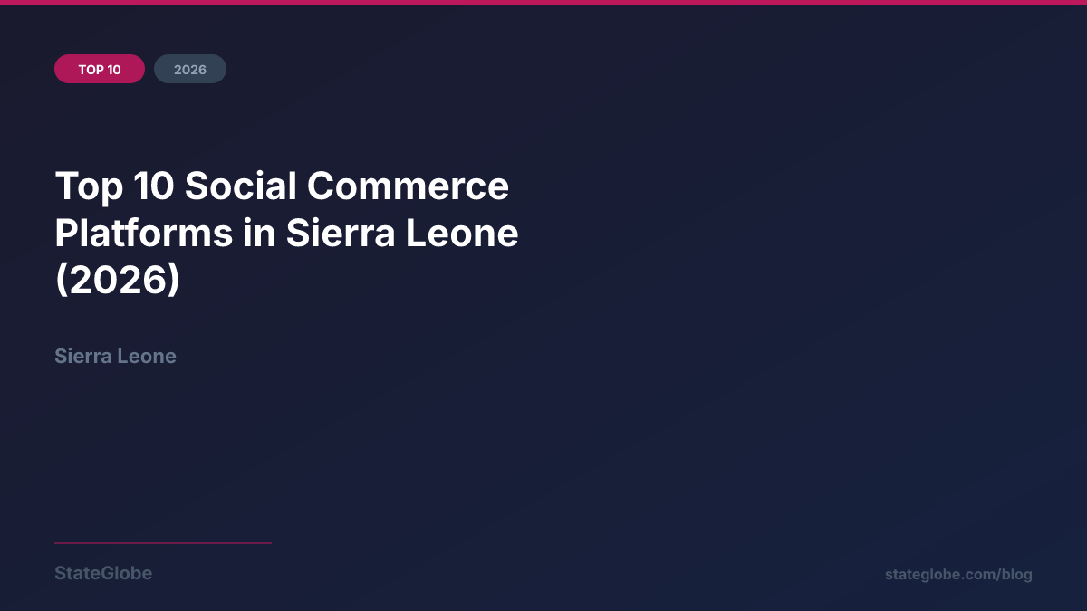 Top 10 Social Commerce Platforms in Sierra Leone (2026)