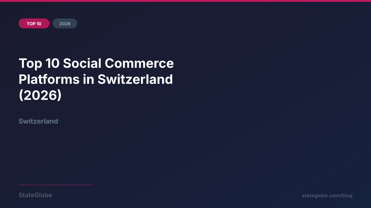 Top 10 Social Commerce Platforms in Switzerland (2026)