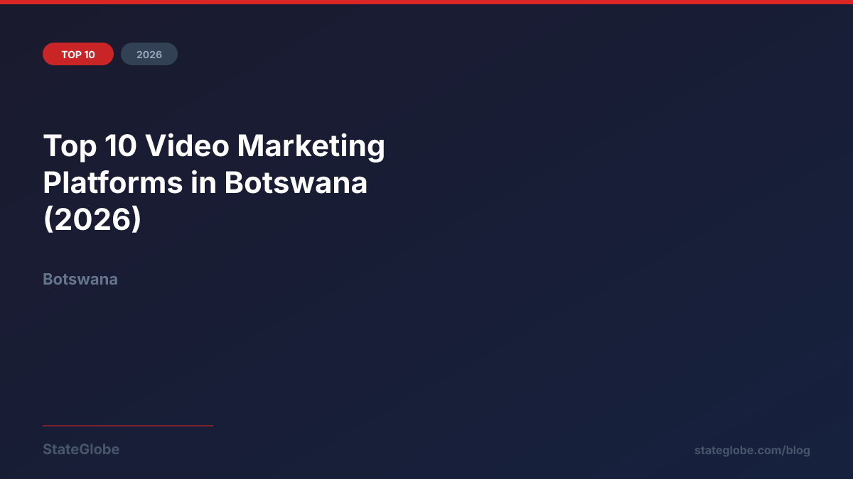 Top 10 Video Marketing Platforms in Botswana (2026)
