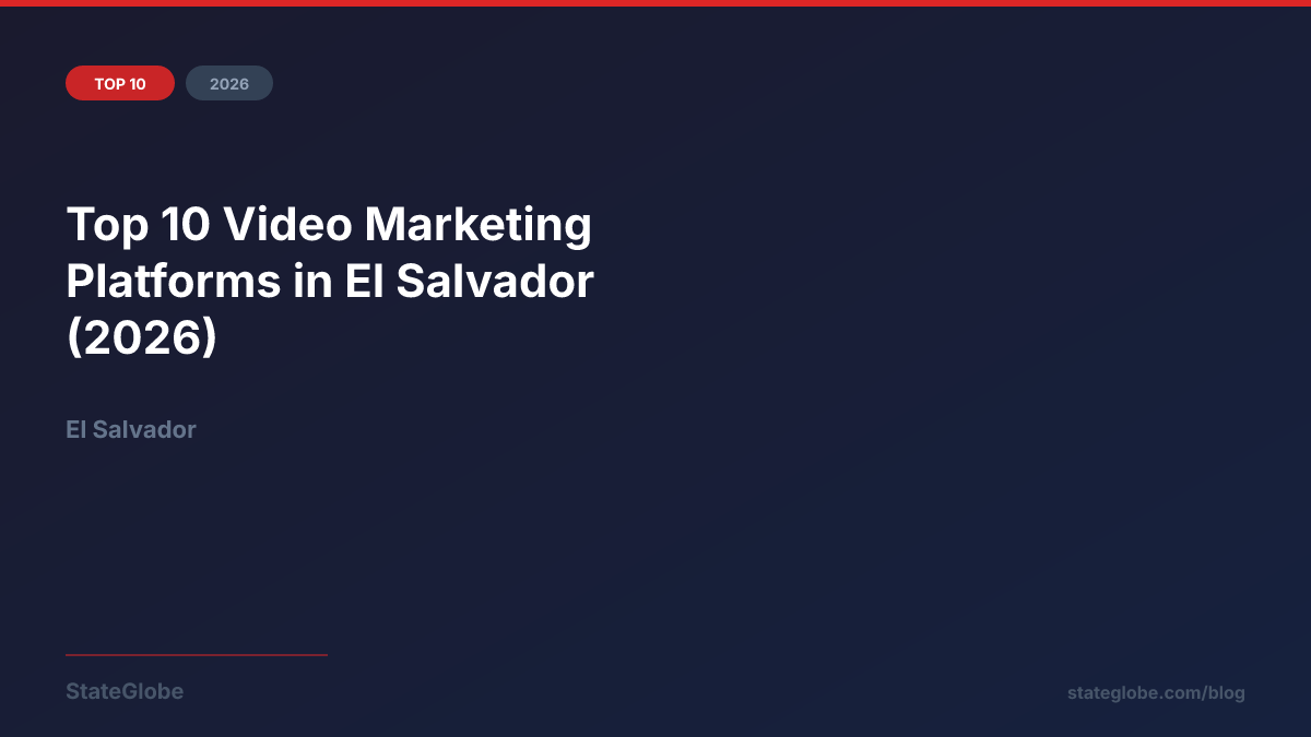 Top 10 Video Marketing Platforms in El Salvador (2026)