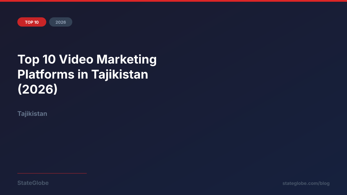 Top 10 Video Marketing Platforms in Tajikistan (2026)