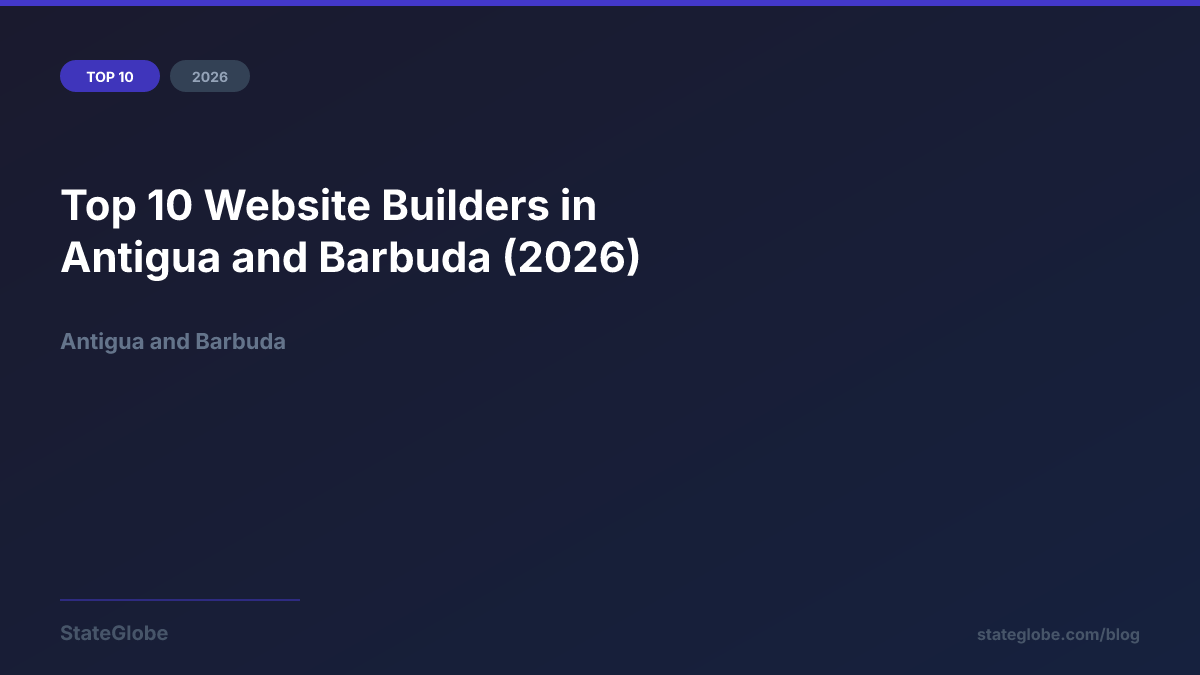 Top 10 Website Builders in Antigua and Barbuda (2026)