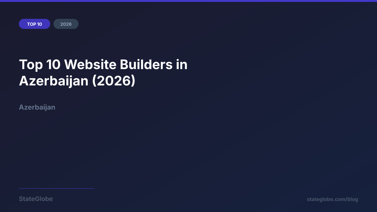 Top 10 Website Builders in Azerbaijan (2026)
