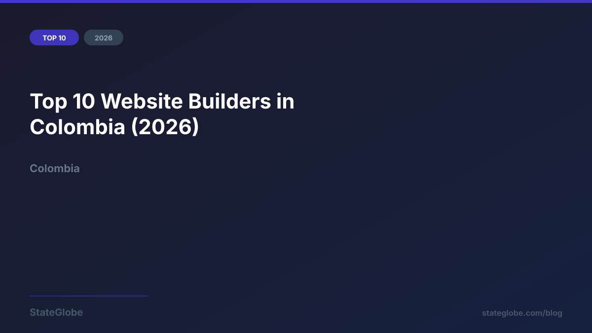 Top 10 Website Builders in Colombia (2026)