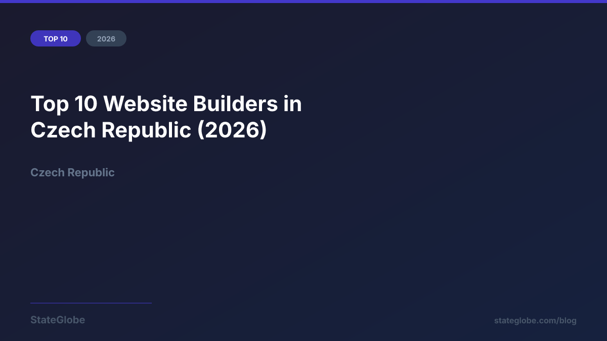 Top 10 Website Builders in Czech Republic (2026)
