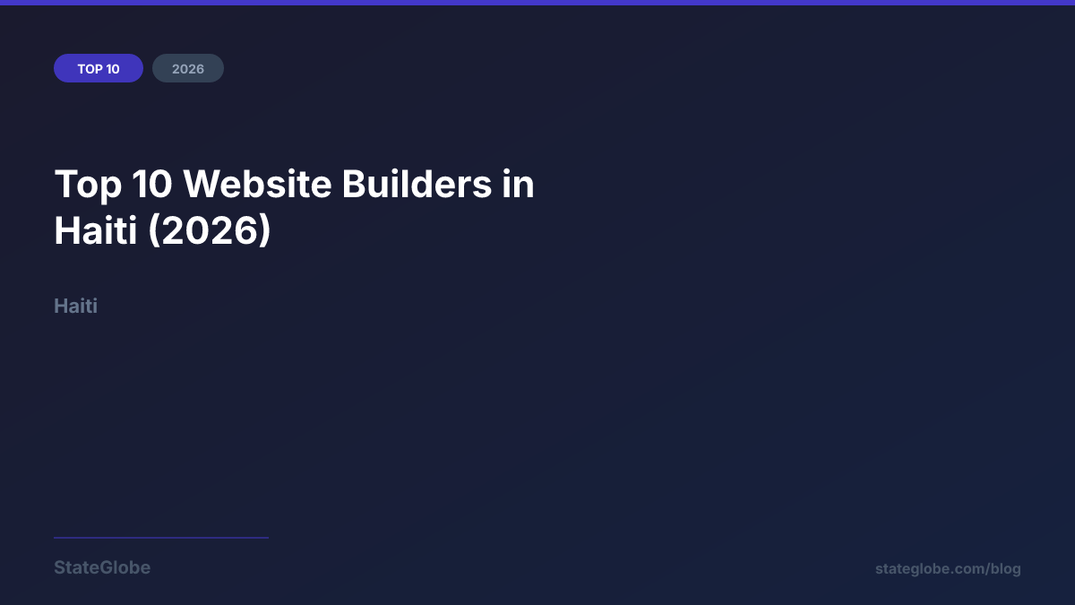 Top 10 Website Builders in Haiti (2026)