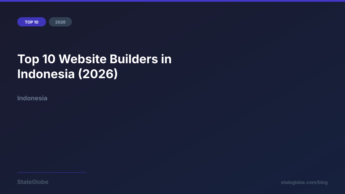 Top 10 Website Builders in Indonesia (2026)