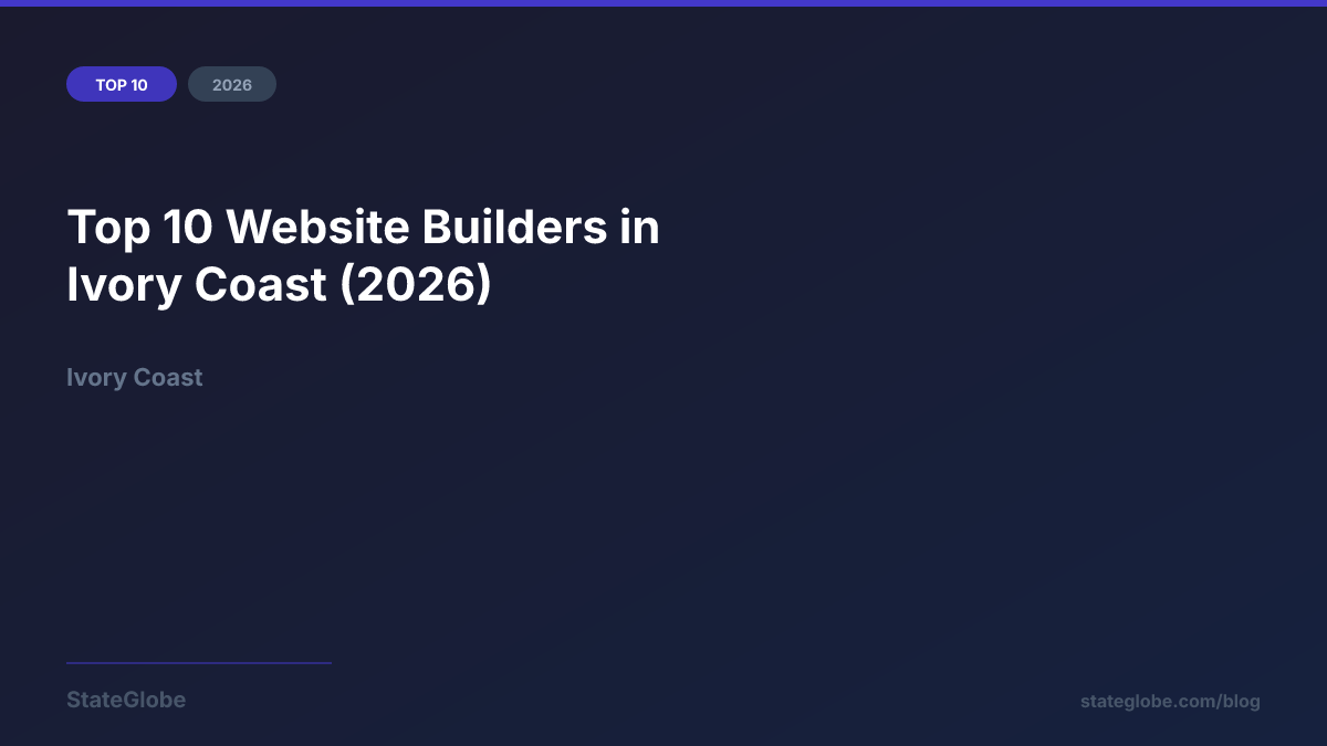 Top 10 Website Builders in Ivory Coast (2026)