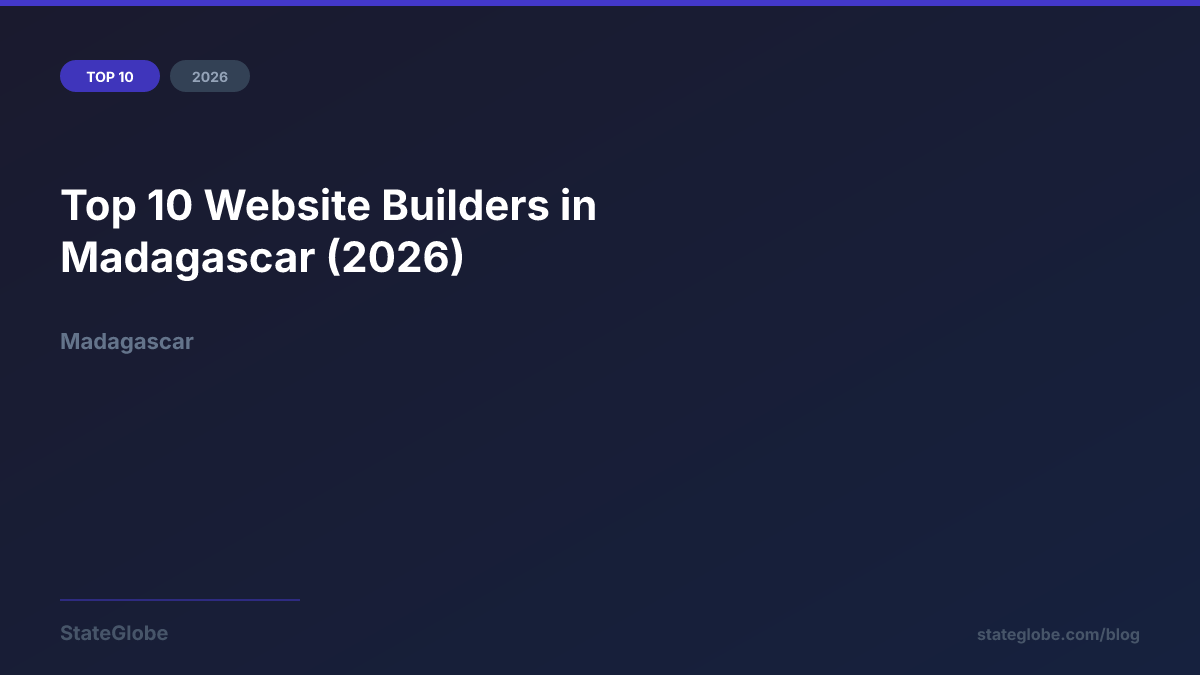 Top 10 Website Builders in Madagascar (2026)