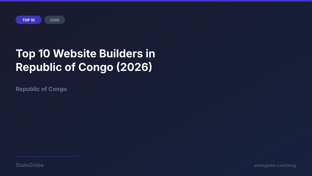 Top 10 Website Builders in Republic of Congo (2026)