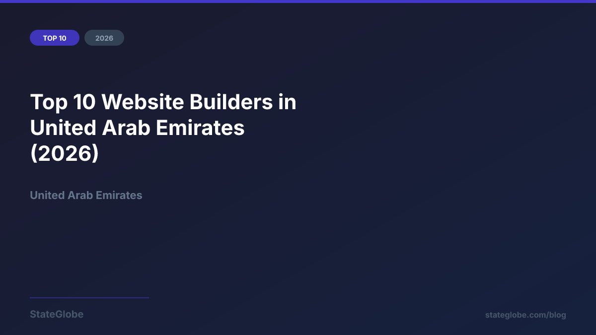 Top 10 Website Builders in United Arab Emirates (2026)